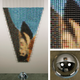 Illustration for article titled Artist Turns Bead Curtains Into Star Trek Works of Art